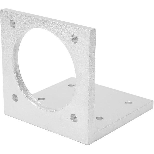 Stepper Motor Mounting Bracket, High Strength Aluminum Alloy Motor Holder Fit for NEMA 34 Type, Stepper Motor Mounting Bracket for NEMA 23 Mounting
