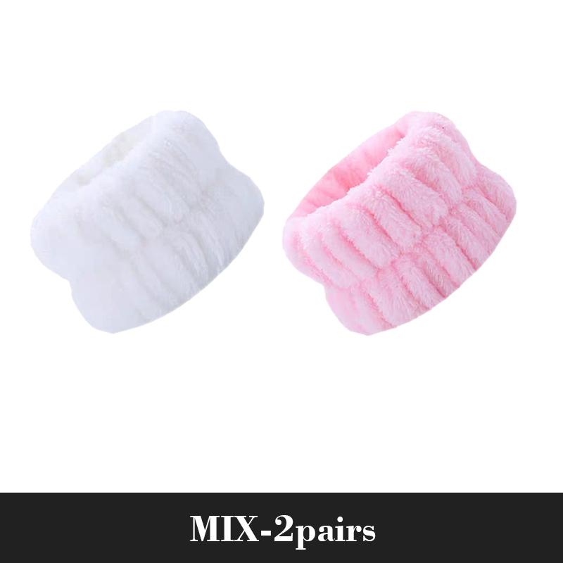 Wrist Washing Belt Soft Microfiber Towel Wristbands For Washing Face Water Absorption Prevent Wetness Wrist Washband