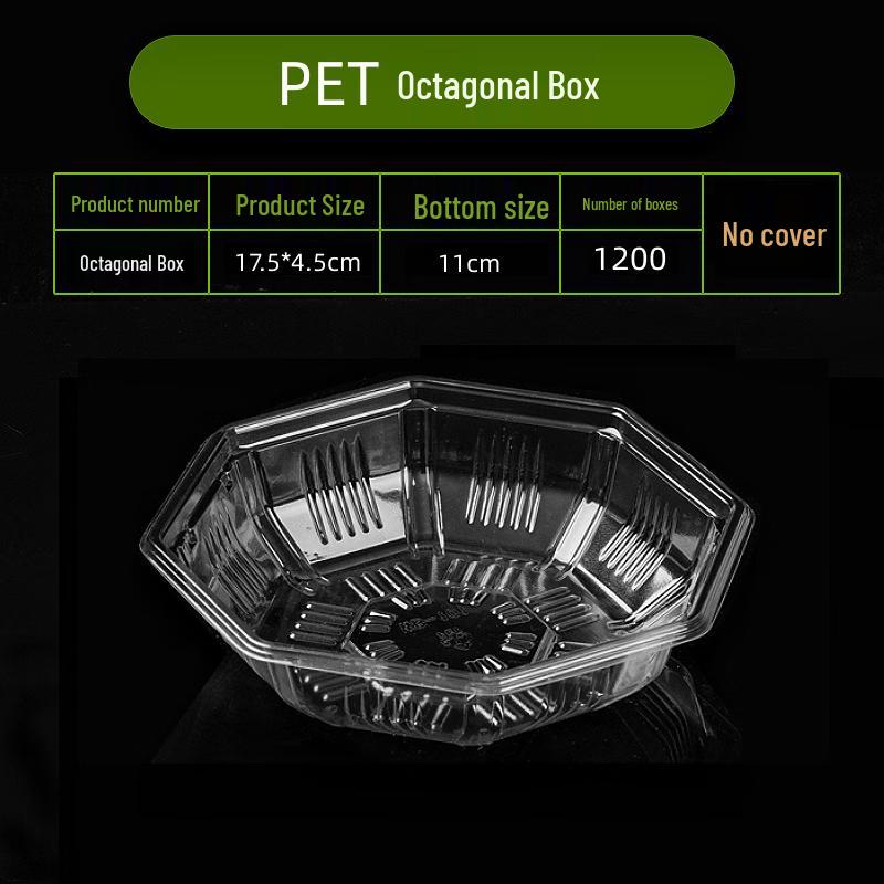 Disposable Rectangular Clear Food Containers