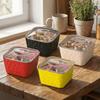 Dust-proof Hair Accessory Storage Box Plastic Laundry Pods Container  Hair Clip Storage
