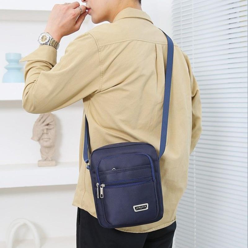 Men Wallets Oxford Cloth Shoulder Bag - Canvas Bag, Wallet, Crossbody Bag & Key Pouch