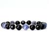 BTS Jungkook Worn Genuine Gemstone Bracelet Onyx Sodalite Healing Crystal Korean Idol Style Couple Jewelry Gift