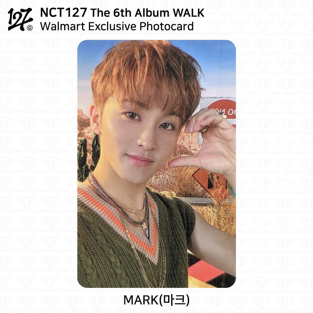 NCT127 The 6th Album WALK Exclusive Photocard SMtown Global Walmart KPOP