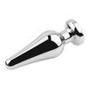 Metal Anal Sex Toys Trainer Jeweled Ass Anus Butt Plugs Anal Plug Butplug Aluminum Alloy Prostate Massage Unisex Sex Toy