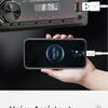 New Car Radio Bluetooth 1Din MP3 Player FM AUX TF Radio Stereo The Car-Finding Function of The Mobile APP and Voice Assistant 12V Bluetooth Hands-free