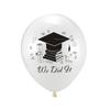 Graduation Season Latex Balloons - 'We Did It' Congrats Party Decorations