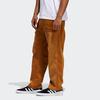 Adidas Originals Trefoil Corduroy Loose Sports Casual Pants Men Bottoms Wheat-Brown FM1387