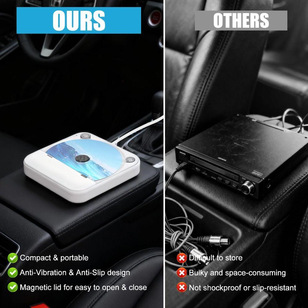 Universal Car Disc Player USB Port Music Player Functionality CD Player For All Car Models