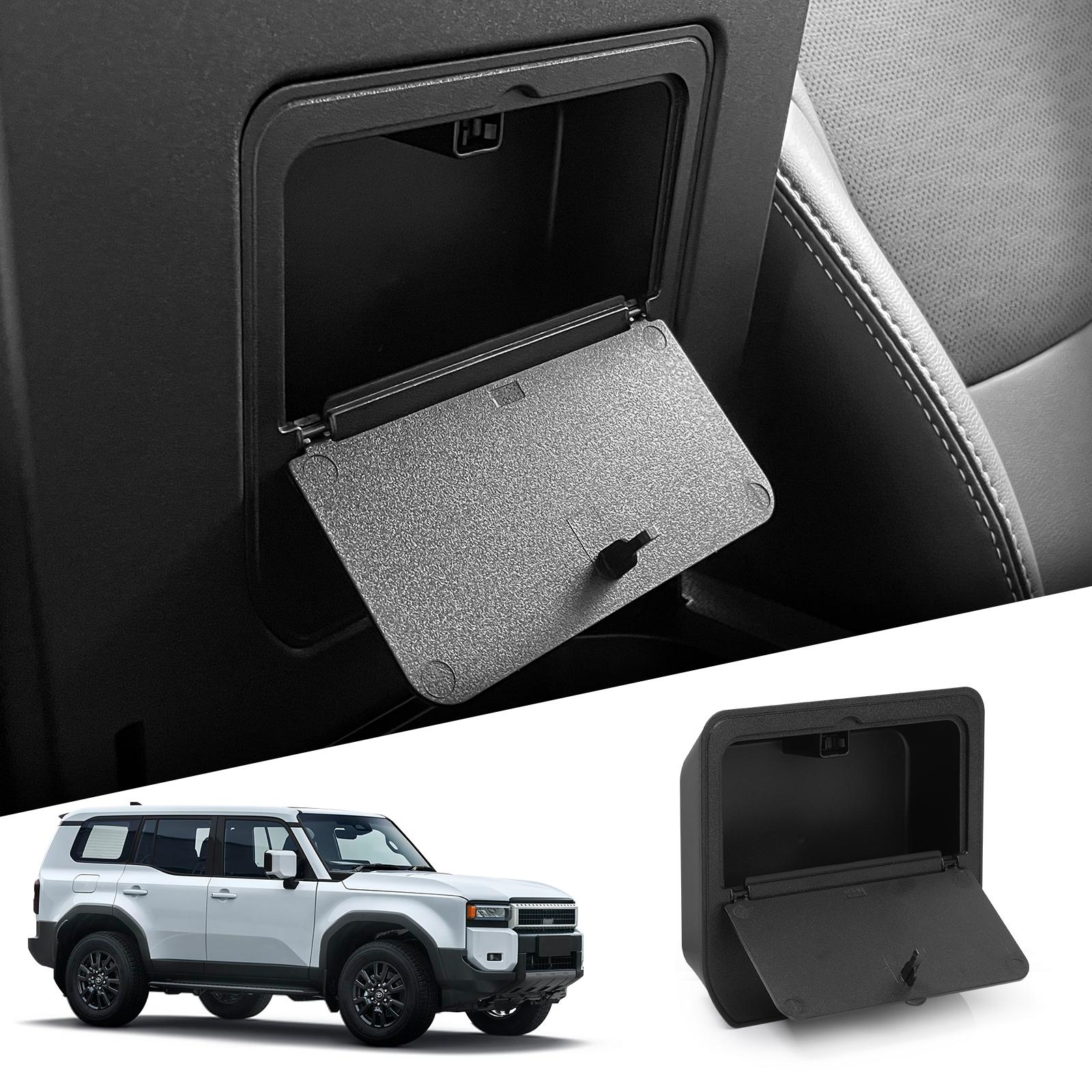 

для Toyota Land Cruiser Prado 250 2025 2025 LC250 J250 Автомобильный подлокотник Ящик для хранения Вставка Скрытый лоток Аксессуары для интерьера Черный