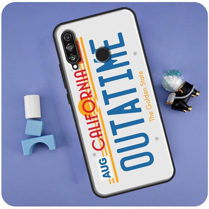 

Back To The Future OUTATIME For Huawei Nova 11i 3i 7i 8i Y91 Y60 Y70 Y61 Y90 Nova 11 Pro 10 9 SE P20 P40 P30 Lite Case Huawei P20 Pro