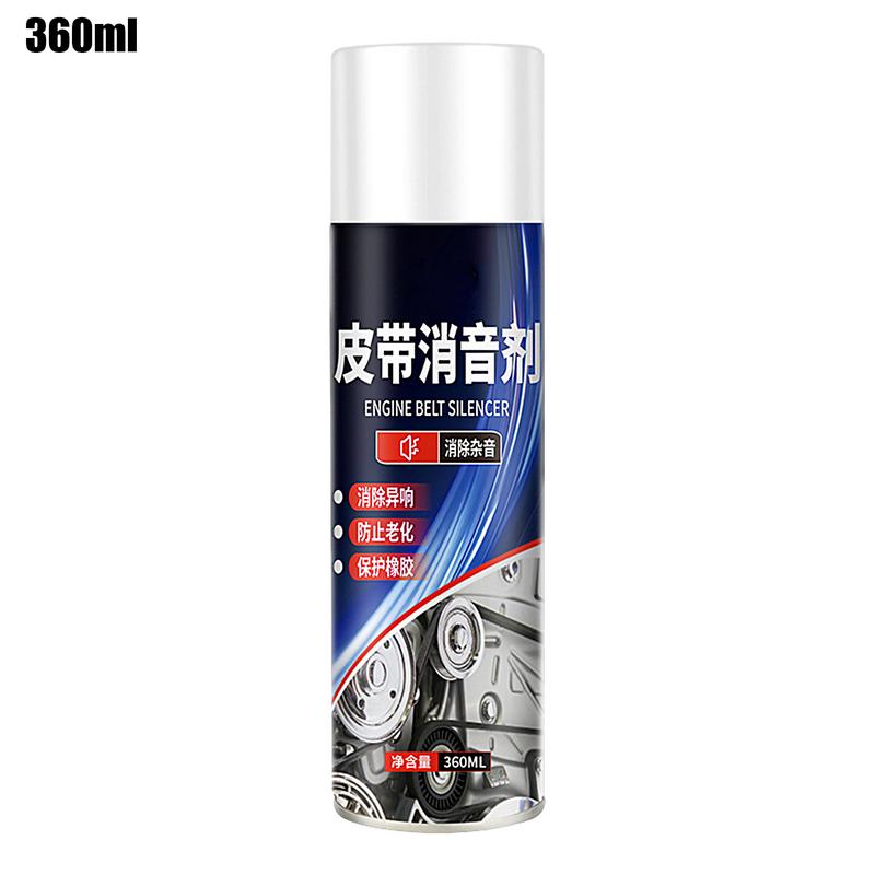 360ml Auto Engine Belt Noise Spray Automotive Prolongs Belt Life Spray Maintenance Solution Auto Belt Silencer Dressing Spray