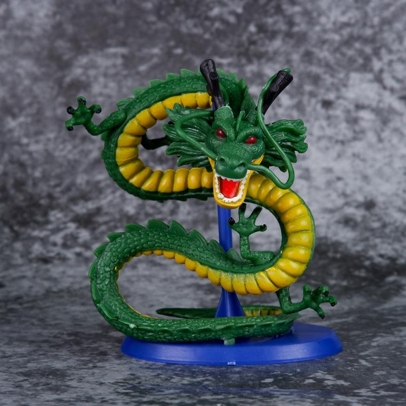 Dragon Ball Anime Shenlong Xiaoqinglong Toy Model with Base - Cake Ornament Gift