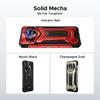 Doogee S200 Plus Rugged Smartphone 5G, (16GB+20GB)+512GB with 1.32" Dynamic Rear Screen, 10100mAh, 100MP+20MP, 6.72", 120Hz, NFC, Gemini AI