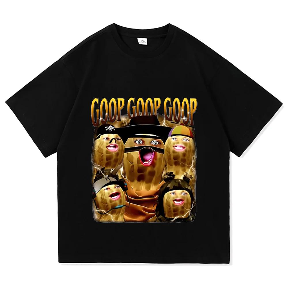 Goop Goop Goop Arc Raiders Game Tshirts Unisex Streetwear Hip Hop Unisex Streetwear Short Sleeve Cotton Male T Shirt Loose Tees