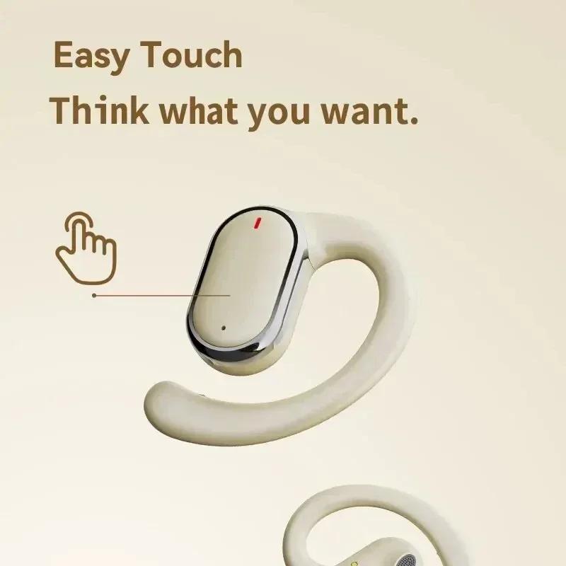 Xiaomi New Wireless Ear Hanging Headset, Noise Reduction Hanging Earphones, Waterproof Ear Earphones For Sports Work Running Walking