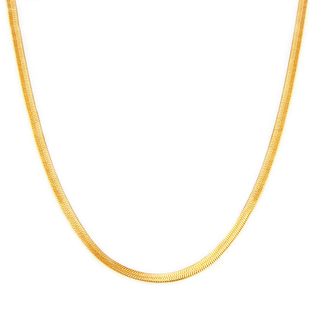 1Pc Handmade Natural Stone Chain Necklace Stackable Gold Color Chain Beaded Collarbone Necklace Jewelry Gifts for Women Girls