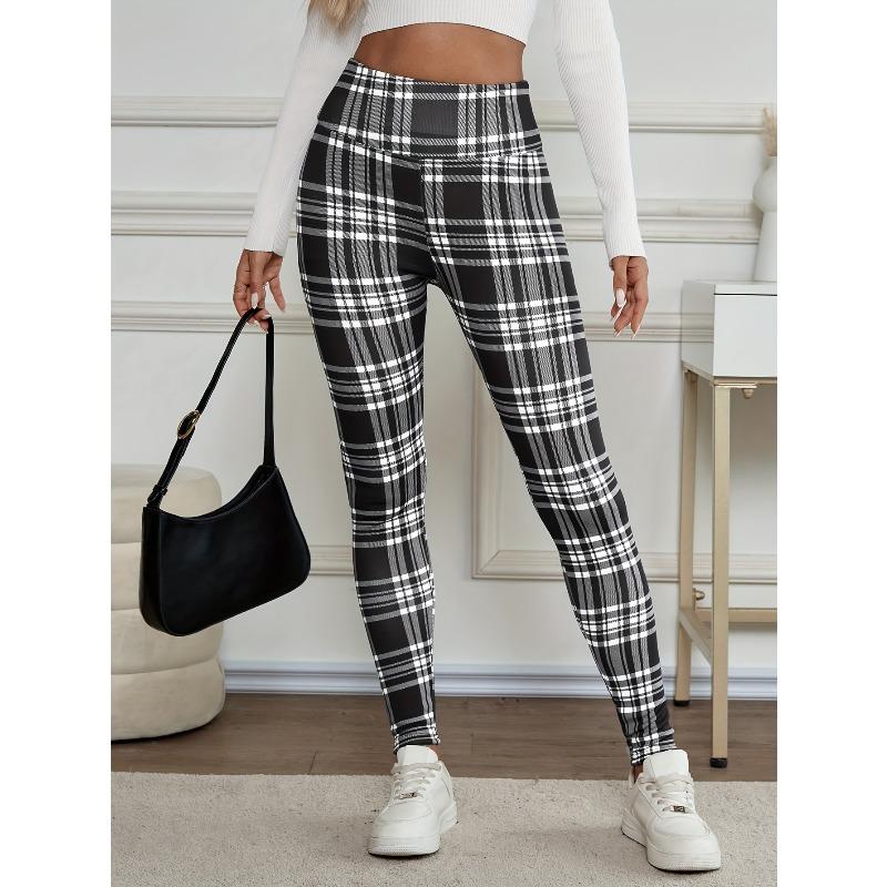 [Fleece-Lined Thermal Pants] Fleece-Lined Extra Thick Thermal Pants for Women | High-Waisted Printed Leggings with Pockets