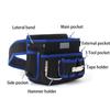 Oxford Cloth Electrician Waist Bag Multi-Pocket Tool Bag Tool Pouch Belt  Maintenance