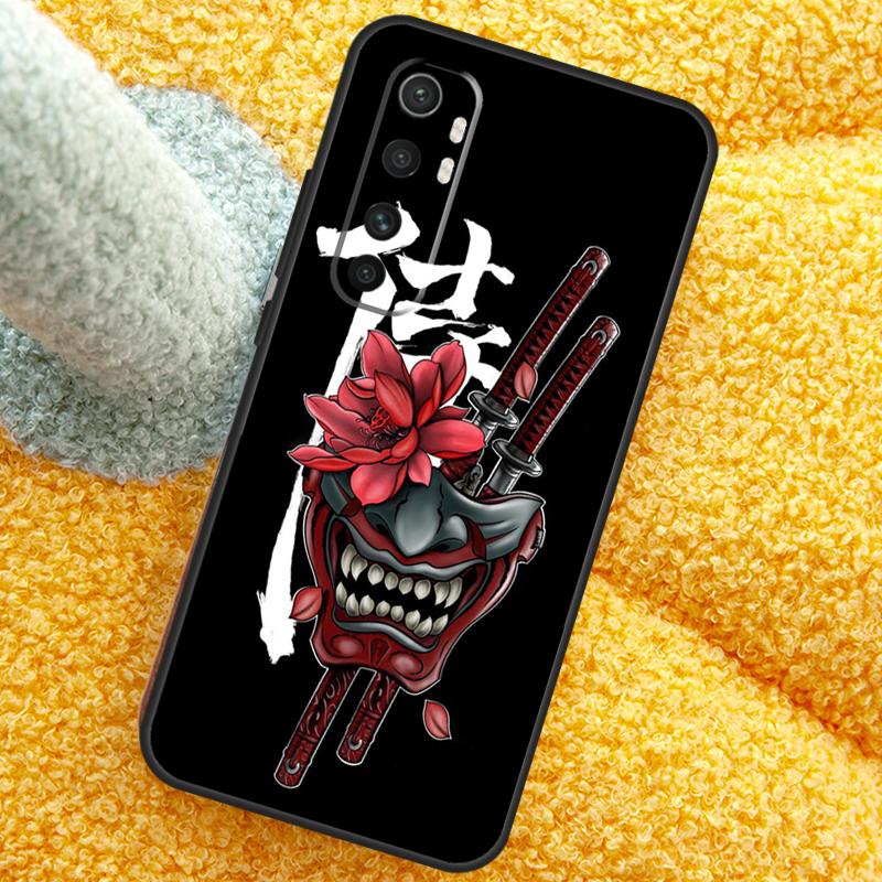 Japan Samurai Ninja Ronin Case For Xiaomi 13T 14T 15T 14 15 Ultra 17 Pro Max Cover For POCO F8 F7 X7 Pro F5 F6 X5 X6