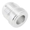 2 Stück Aluminiumlegierung 12AN Male Schweißanschluss-Fittings 12AN Male Bördel-Schweißbar Kraftstofftank-Fitting-Adapter-Stecker