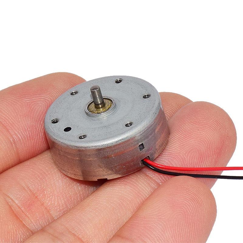 1 Stück Hochgeschwindigkeits-Mini-Rundmotor 24 mm Rf-400Ca-12265 D/V 5,9 6V 11500 U/min für Auto AV CD DVD-Player Motor
