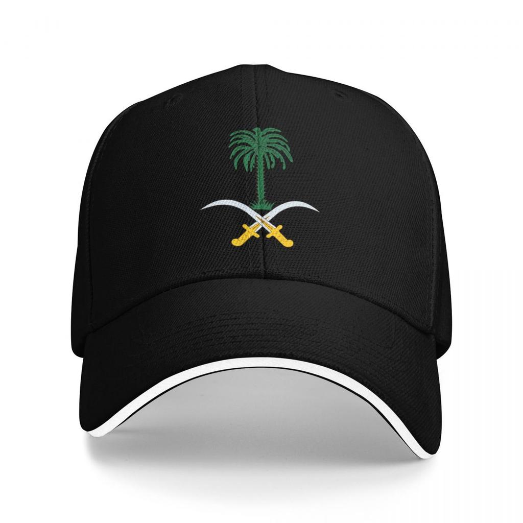 Coat Of Arms Of Saudi Arabia Baseball Caps Snapback Baseball Hats Breathable Casual Casquette Outdoor Unisex