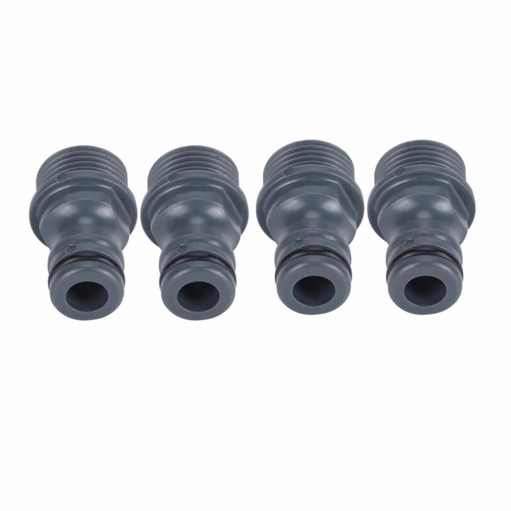 4PCS Quick Release Garden Hose Nipple Plastic Hose Tap Nipple Adapter  Outdoor Watering Use