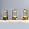 Led Cordless Table Lamp Rechargeable Touch Dimming Night Light Restaurant Bedroom Home Decor Atmosphere Lamp