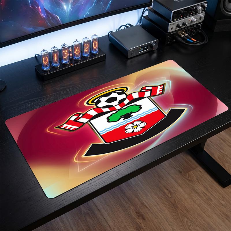 Southampton Football Print Large Mouse Pad, Anti-Slip Extended Gaming Desk Mat for Office Home