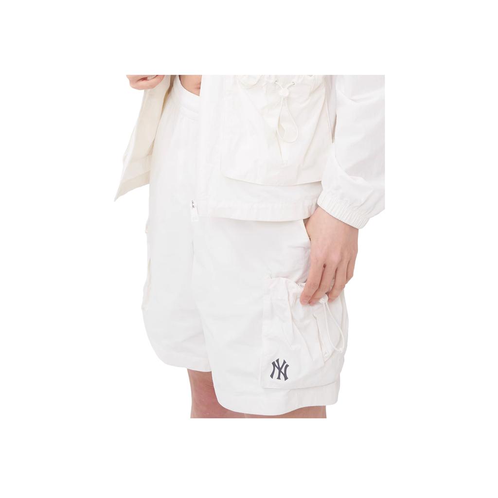 New MLB Basic New York YankeesGofcore Cargo Shorts Unisex Ivory 3ASMB0953-50IVS