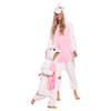 Piżama damska kombinezon kigurumi onesie jednorożec jasny róż 175-185 cm xl