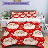 3pcs Christmas Wrapping Paper Bedding Set, Breathable and Soft, Suitable for All Seasons, Ideal for Home Use, Suitable for Bedroom Decor Yy250821193