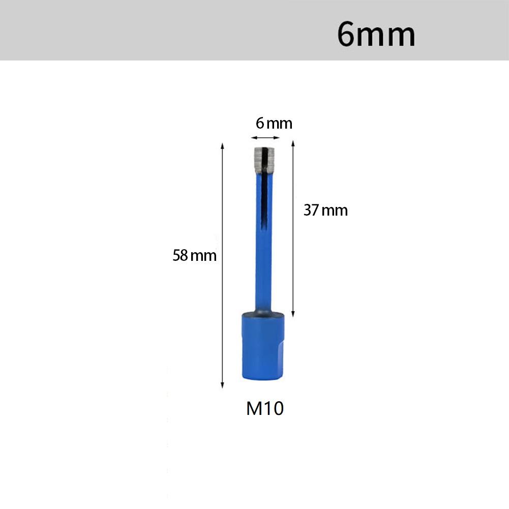 Concrete Drilling Masonry Drilling 16mm Core Drill Bit M10 Thread Drill Bit Cutting Edges Various Material Drilling