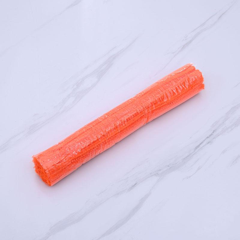 Chenille Stems Twist Sticks DIY Craft Pack for Kids - Solid Color Plush Strips