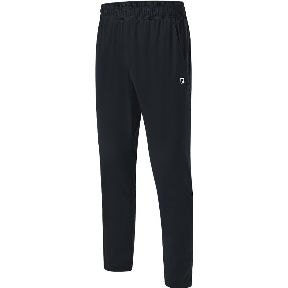 

FILA Latte Girl 3.0 Basic Simple Straight Leg Sports Long Knit Pants Men Bottoms Deep-Black A11M321802F-BK S