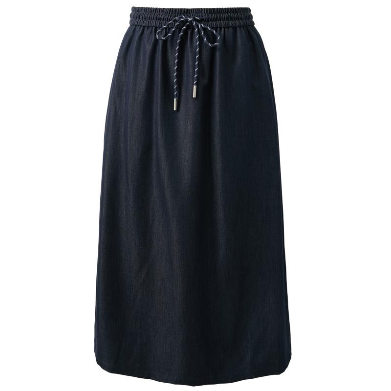 

Sancai Plus Size Retro A-Line Long Skirt XL