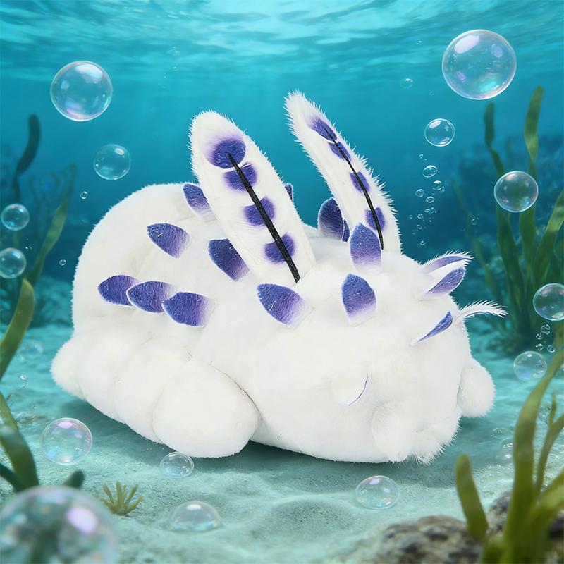 Cute Deep Sea Bunny Plush Toys Soft Cartoon Animal Rabbit Stuffed Peripheral Doll Fans Kids Birthday Accompany Pillow Gifts