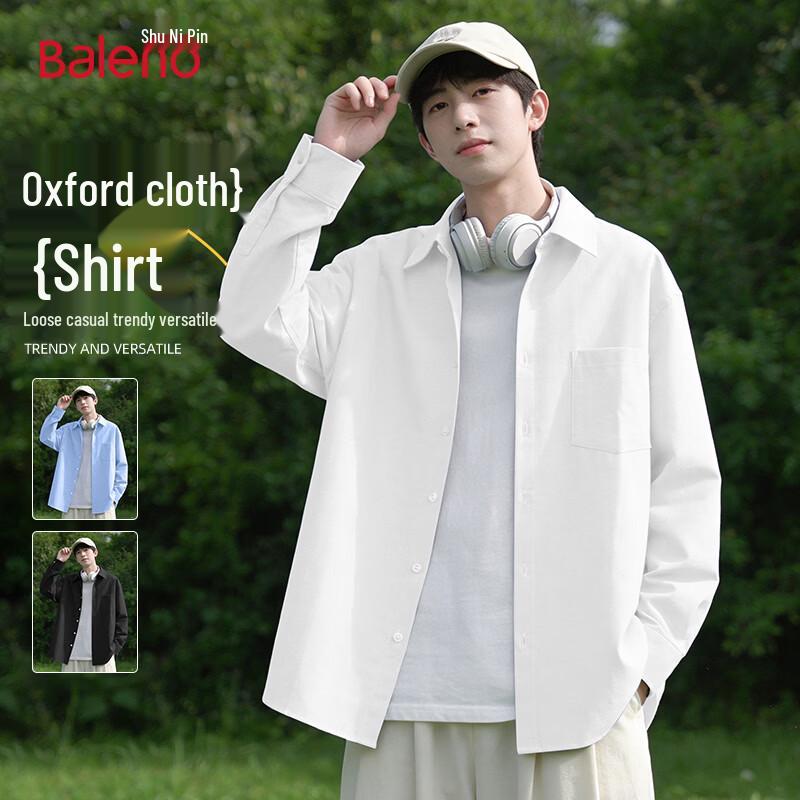 Baleno Men s Oxford Long Sleeve Shirt L