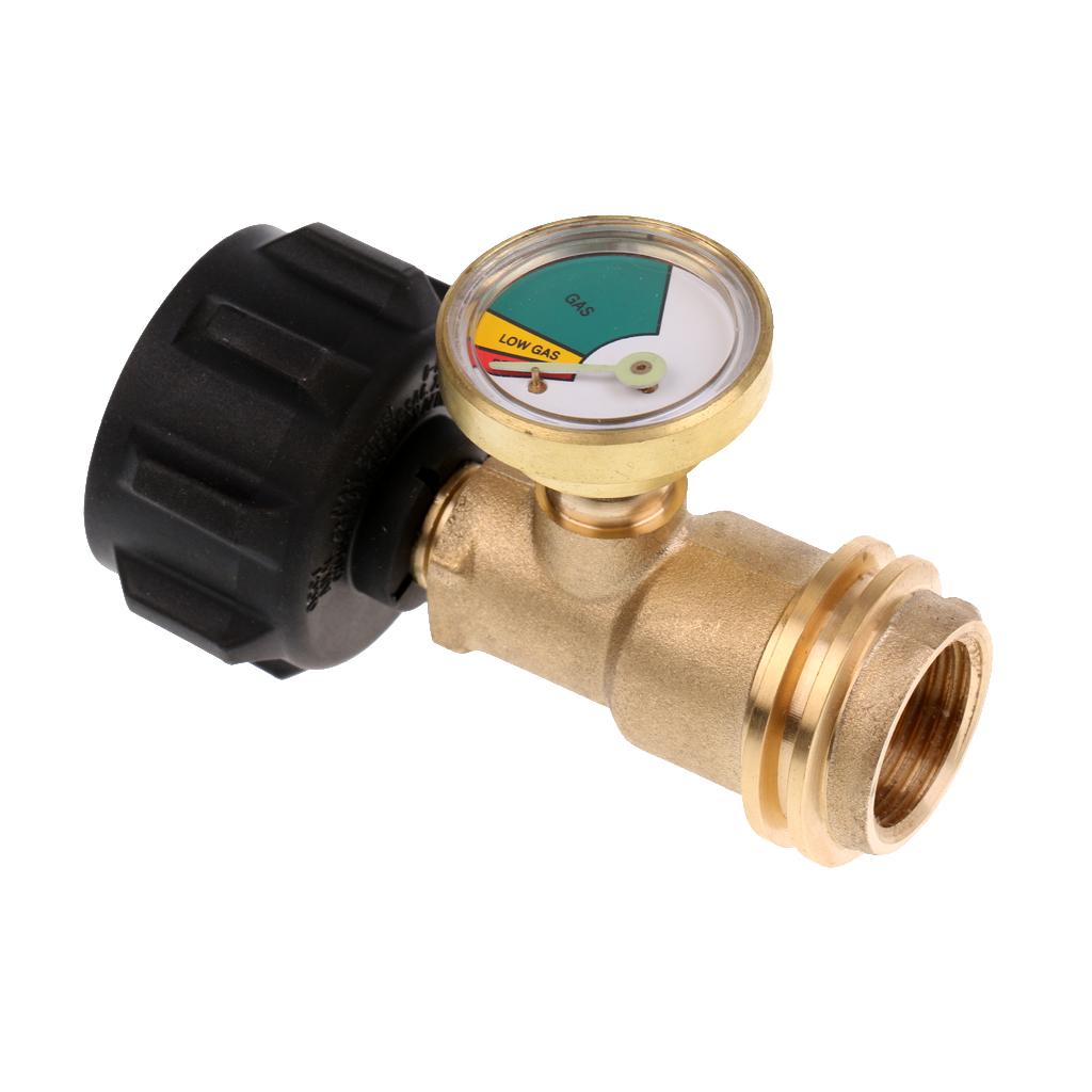 DOITOOL 1 Piezas V/álvula Reguladora de Gas Aleaci/ón de Acero Tanque de Gas V/álvula Reductora de Presi/ón Quemador Piezas de Reparaci/ón para Reducir Presi/ón