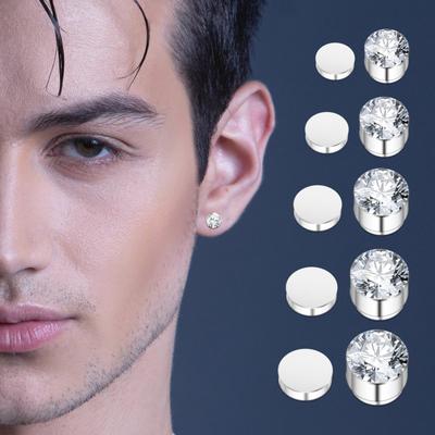European and American Non-Piercing Zircon Ear Clips and Ear Bone Studs