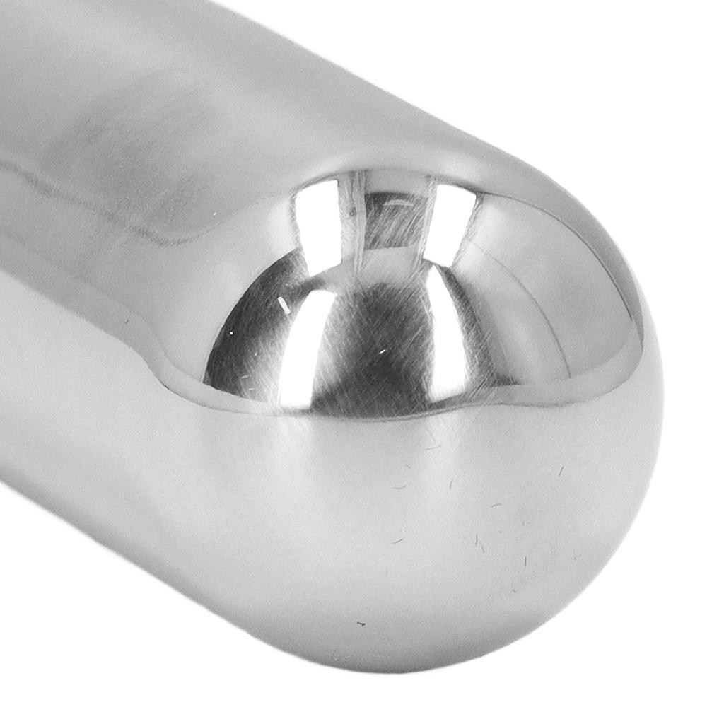 Stainless Steel Bass Slide, Guitar Slide, Tone Bar, Guitar Accessory with Thumb and Finger Picks and Paddles