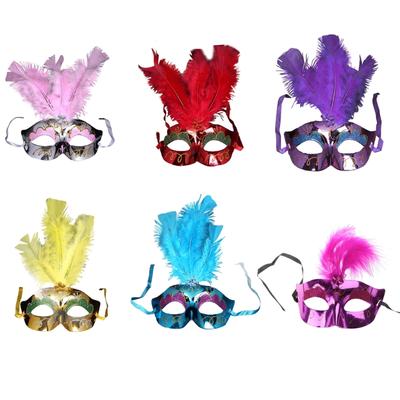 Disfraz de Baile para Fiesta de Máscaras Decoraciones de Media Cara de Halloween Máscara de Halloween