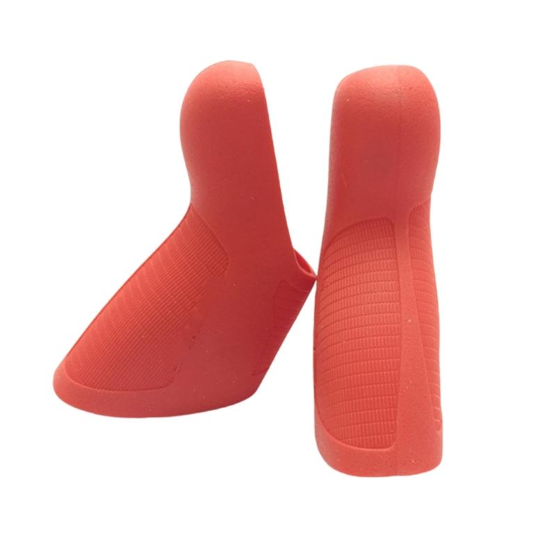 Bicycles Brake Hoods, 1 Pair Bike Brake Levers Cover Silicone Road Bike Brake Grip Sleeves Brake Protector for Cycling