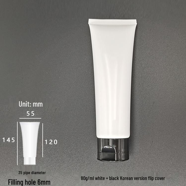 80g 80ml Čistiaci prípravok na tvár, Opaľovací krém a Krém na ruky v bielom balení