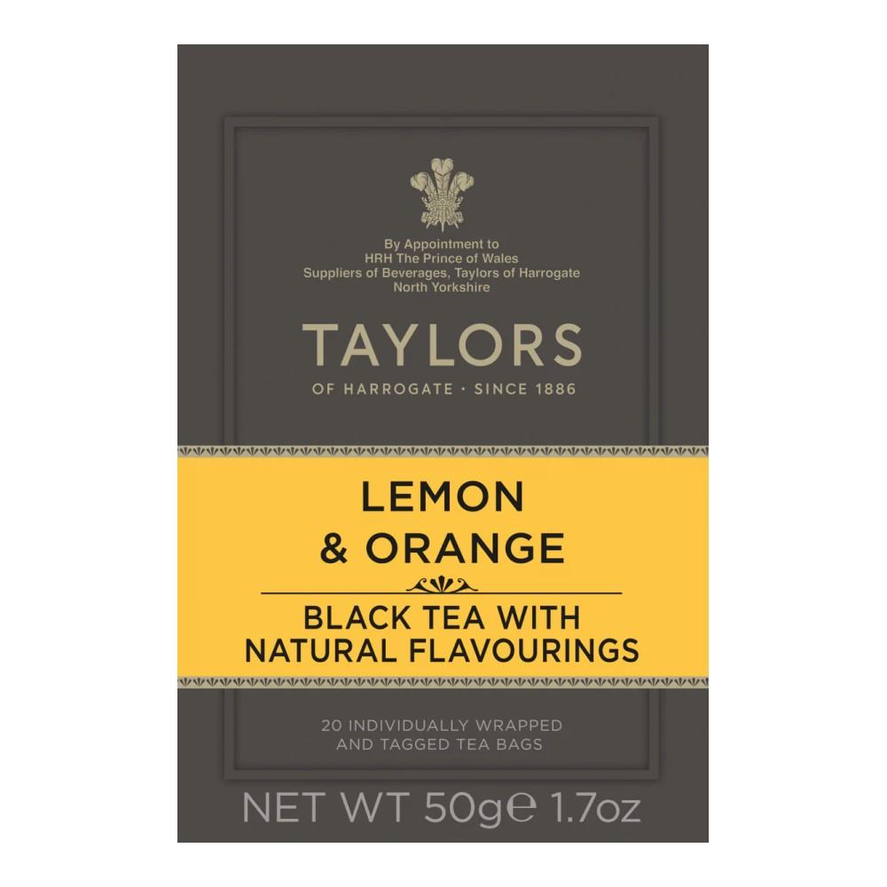 Tailor Of Harrogate Lemon & Orange Fruit Tea 20 Tea Bags