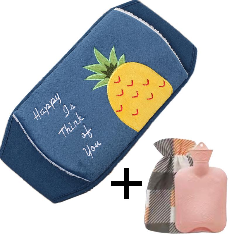 Set Protector Călduros Talie și Abdomen – Sticlă cu Apă Fierbinte Piese Three-Piece Încălzitor de Iarnă