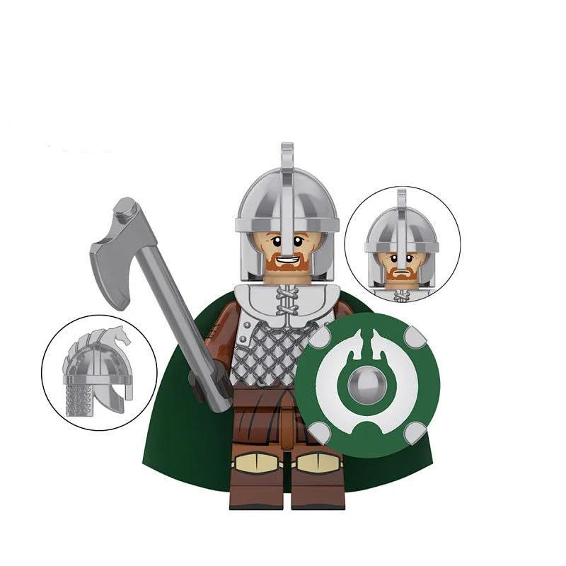 Medieval Cavalry Guard Assembling Building Blocks Minifigure Toy