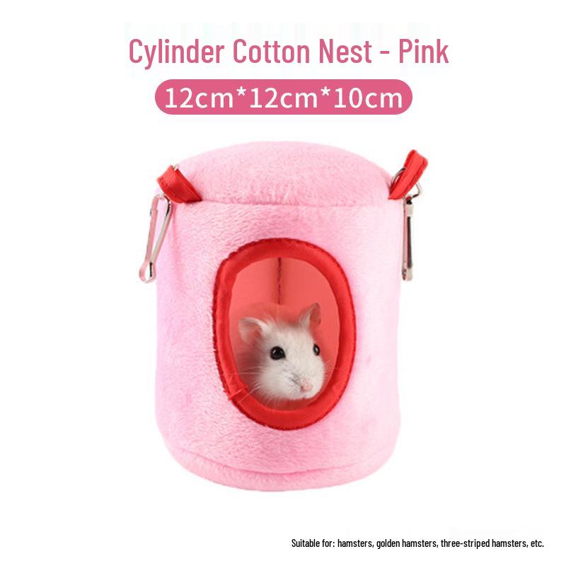 Winter Warm Cotton Nest for Small Pets: Hamsters, Chinchillas, Hedgehogs, Squirrels & Rabbits