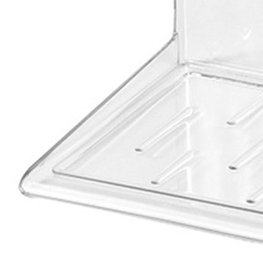 Small Floating Shelf Plastic Wall Mount Shelf for Security Cameras Speakers Routers Baby Monitors