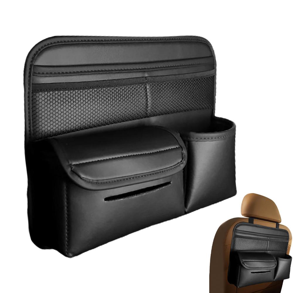 

Back Of Seat Car Organizer Car Seat Organizer Tissue Holder Car Seat Bag Car Storage Organizer Car Tote Car Seat Storage Bag чёрный